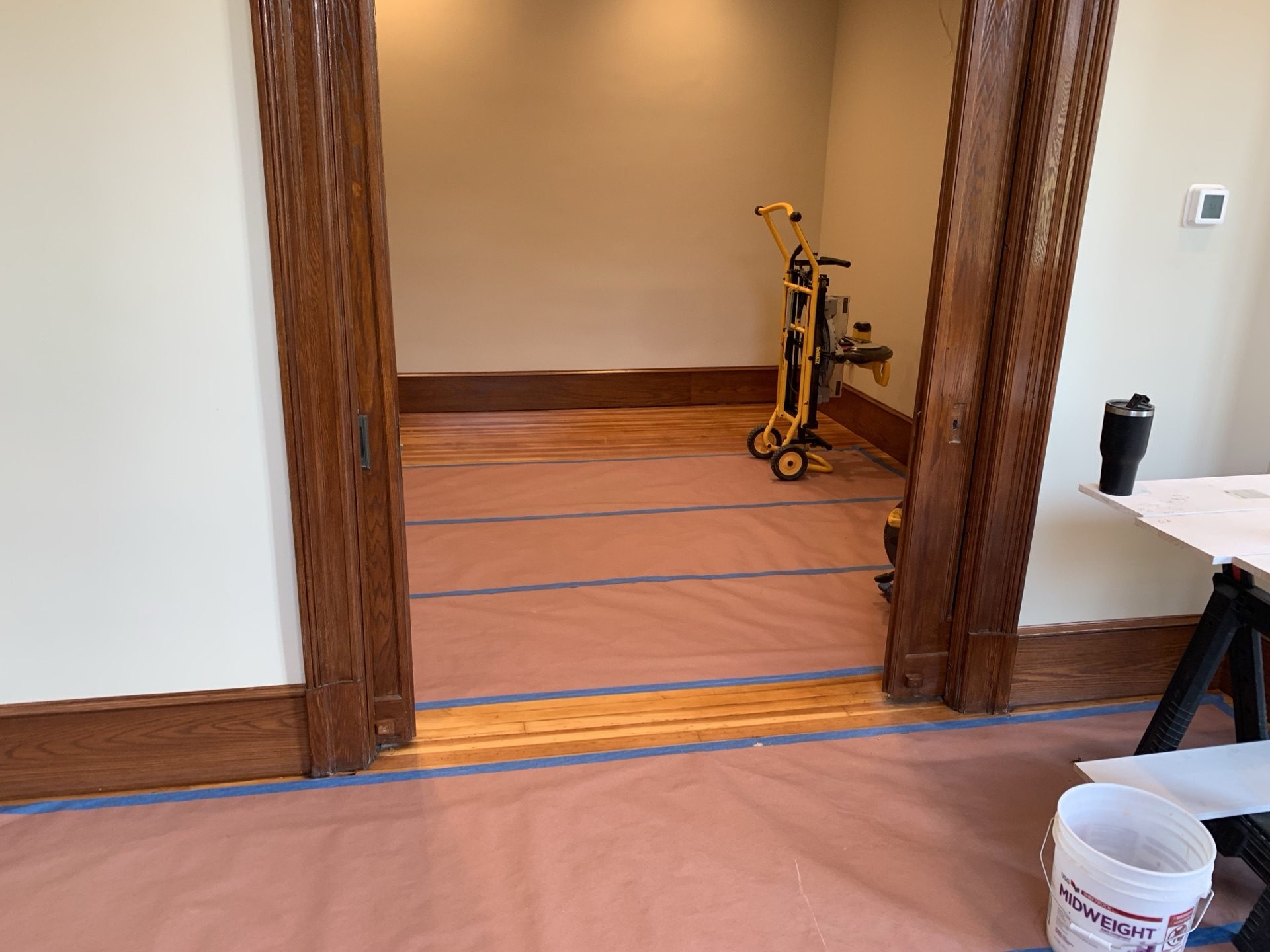 Gonzaga President's Office under construction